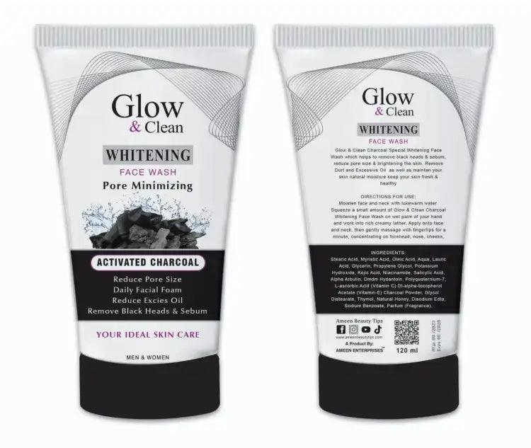 Glow & Clean Face Wash  - Charcoal