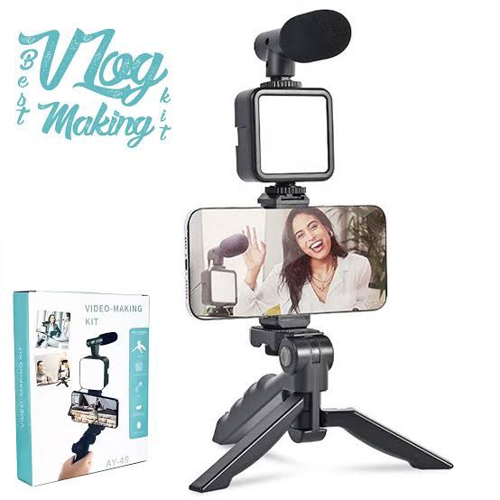 Video Making Tripod Kit For Vlogging