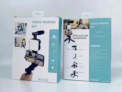 Video Making Tripod Kit For Vlogging