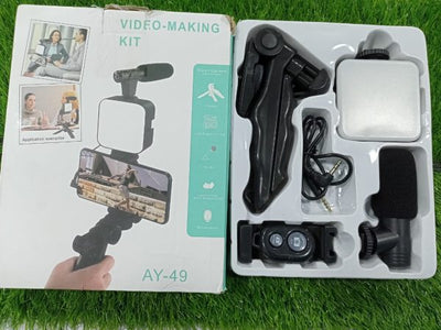 Video Making Tripod Kit For Vlogging