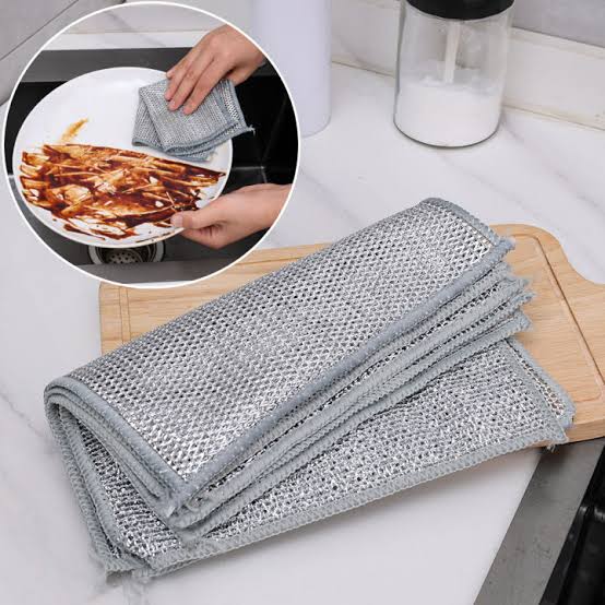 Wire Dish Washing Rugs For Kitchen Dishes - Pack of 4