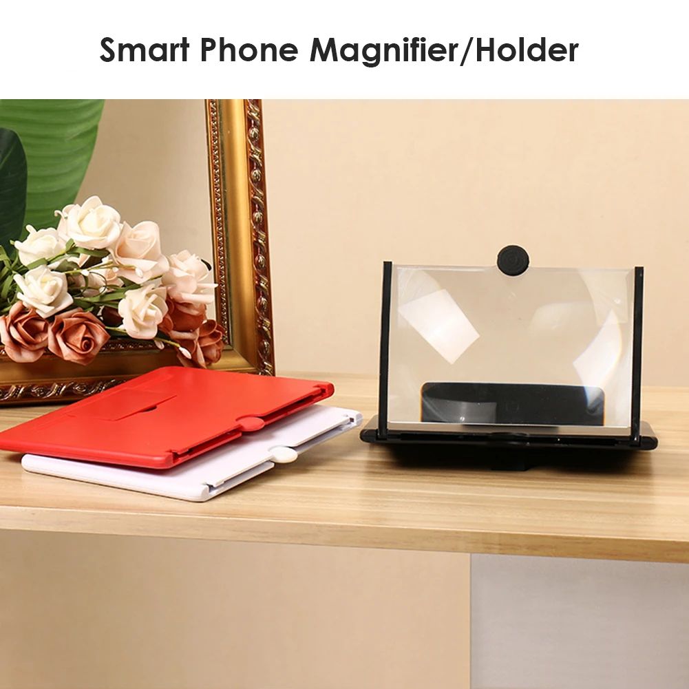 Universal Screen Magnifier for Cell Phone - Portable 3D HD Screen