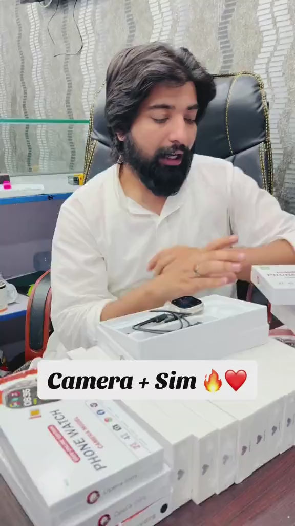 Sim Smart Watch with Camera