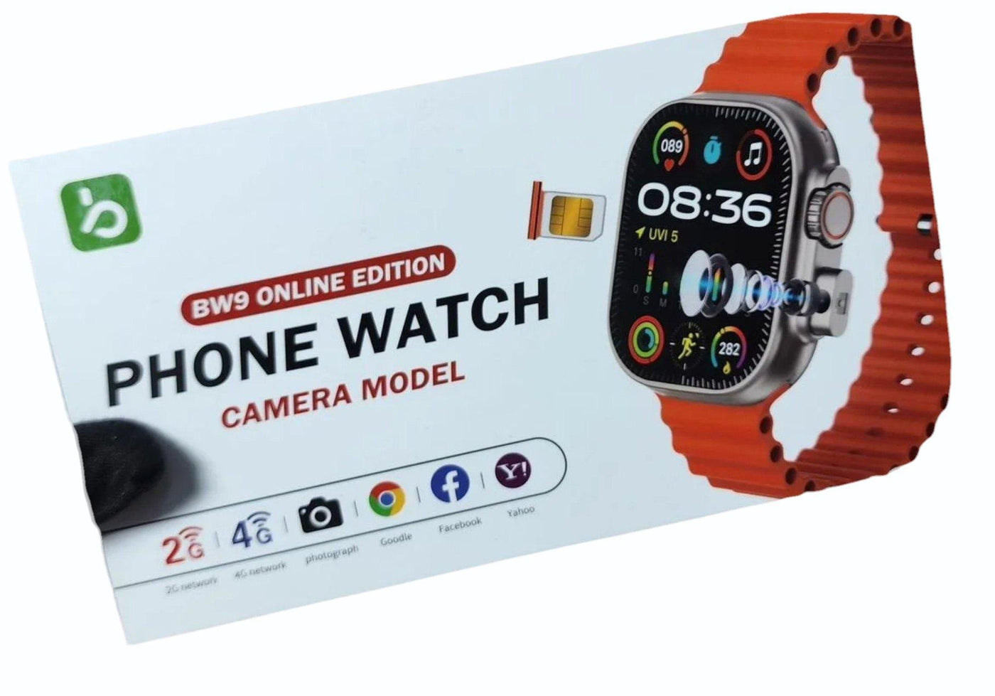 Sim Smart Watch with Camera